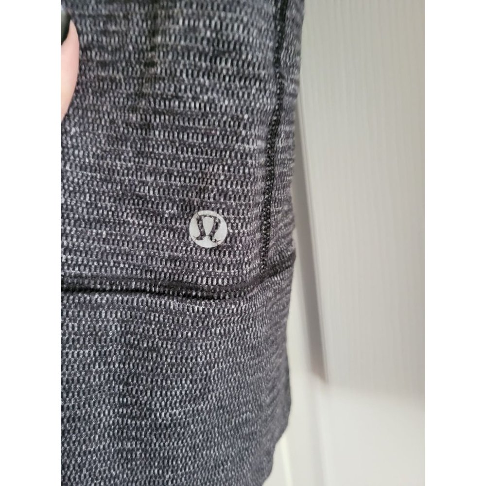 Lululemon athletica Womens Gray Stride Jacket size 8 athletic yoga hoodie - Picture 6 of 8